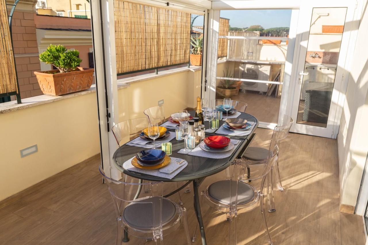 Colosseo Brightful Apartment With Rooftop Roma Esterno foto